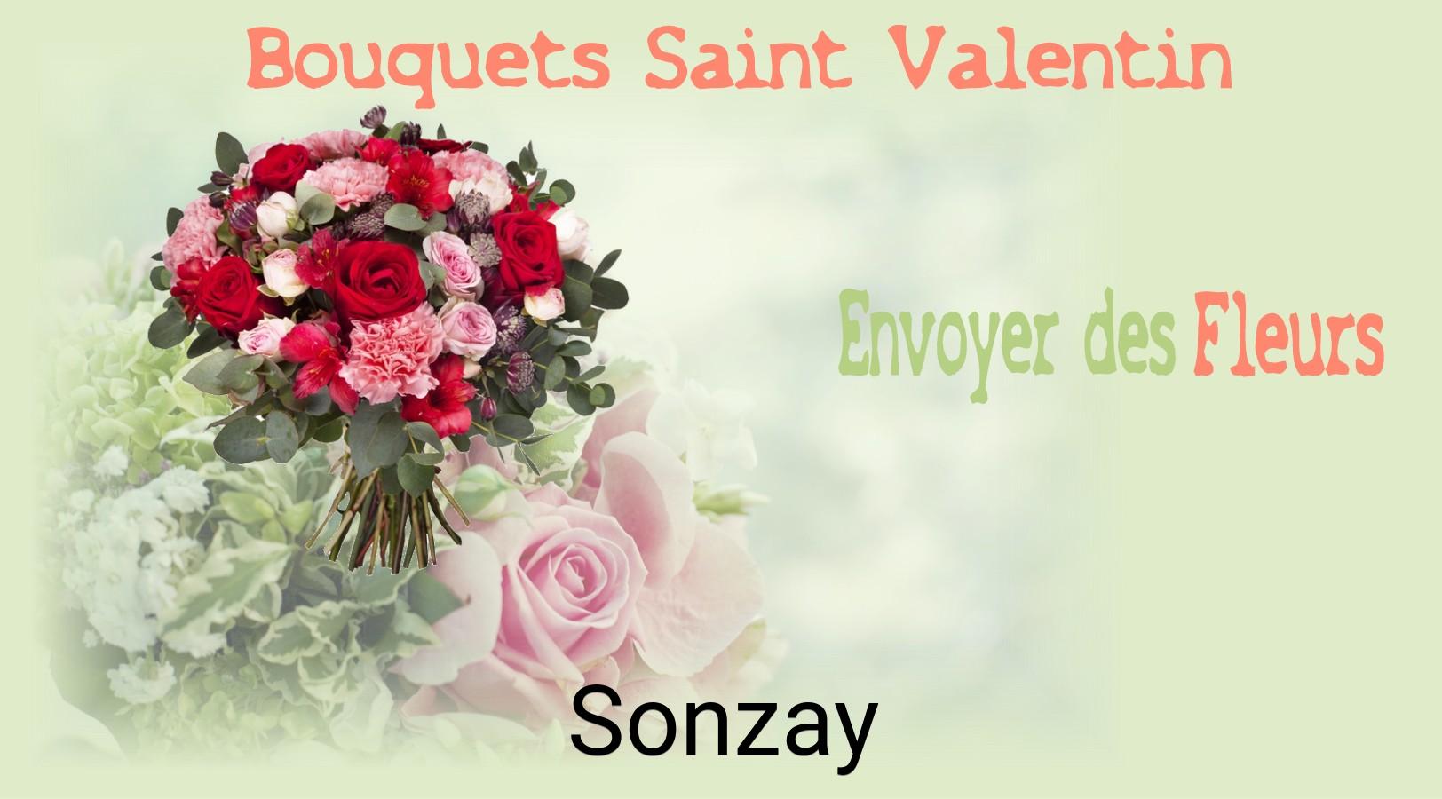 Roses de Saint-Valentin livrées à Sonzay